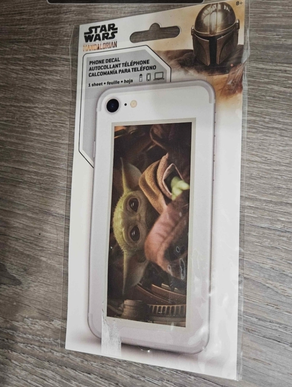 Star Wars Baby Yoda Grogu Phone Decal New